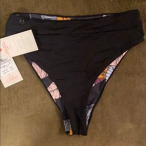 Maaji High Waisted Reversible Bikini Bottoms